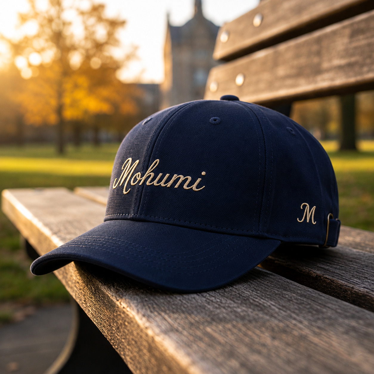 MOHUMI navy cap